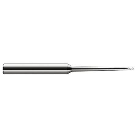 Harvey Tool 0.1560 in. 5/32 dia. x 15/64 x 1.85 deg. 2.00 in. 2 Taper Reach Carbide Ball End Mill, 4 Flutes 775310